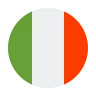 итальянский флаг круглый