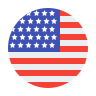 американский флаг круглый