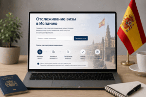 Отслеживание визы в Испанию
