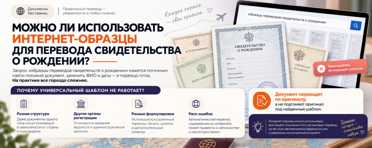 Почему образец из интернета подходит не всегда