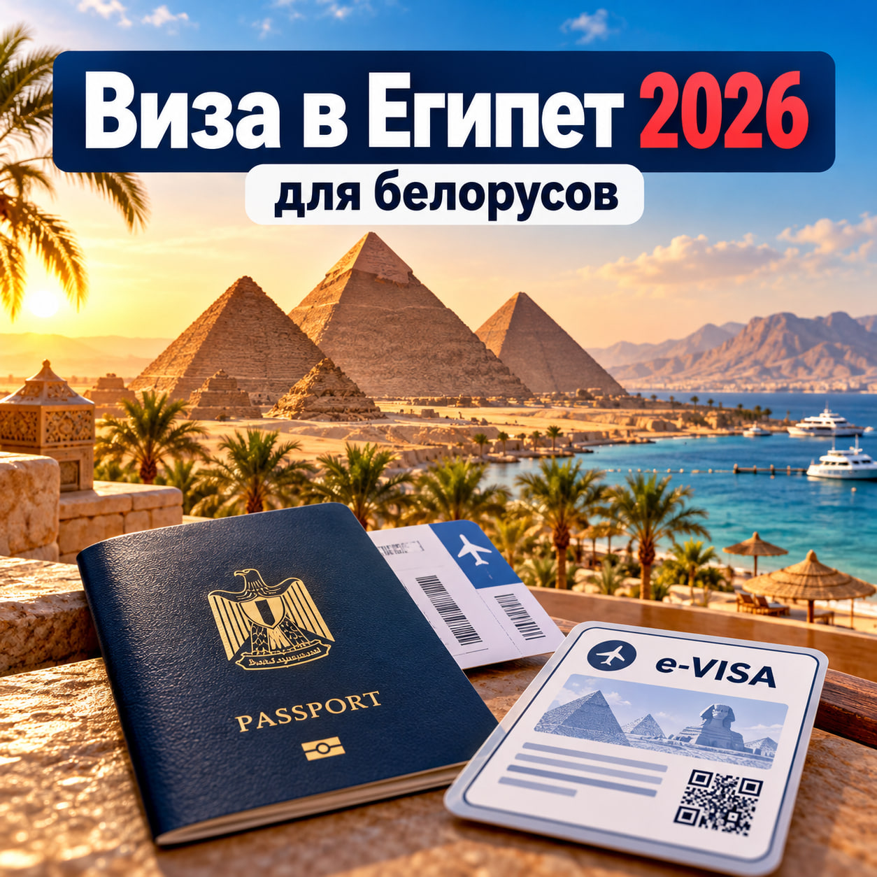 Нужна ли виза в Египет в 2026 году: особенности посещения страны от TUTVISA